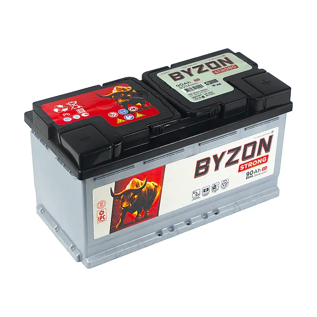 Автомобильный аккумулятор BYZON Strong R+ 90 Аh