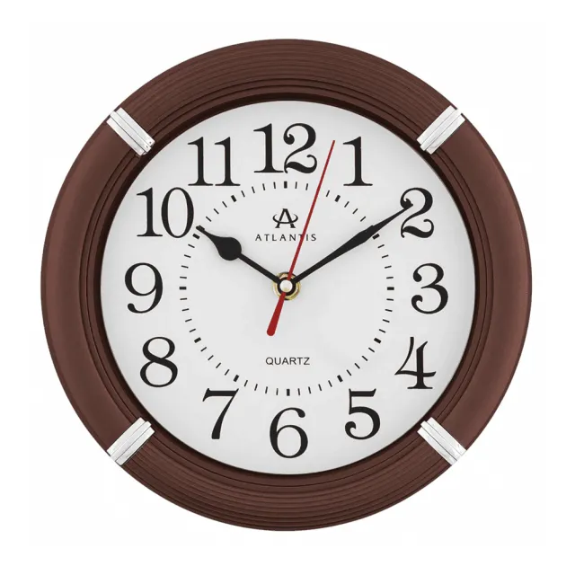 Часы настенные Atlantis TLD-6049 24*24*4 см
