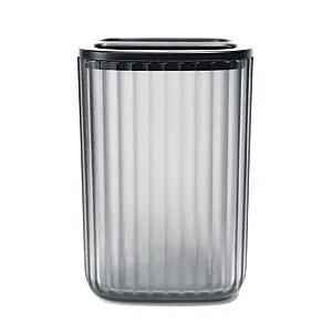 Стакан для щеток Bisk Brevik 90057 полупрозрачный черный