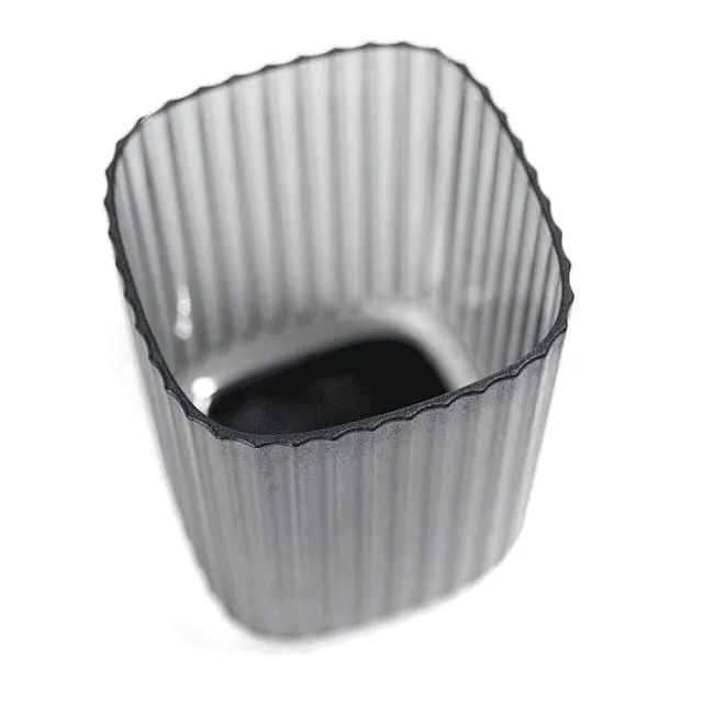 Стакан Bisk Brevik 90058 полупрозрачный черный