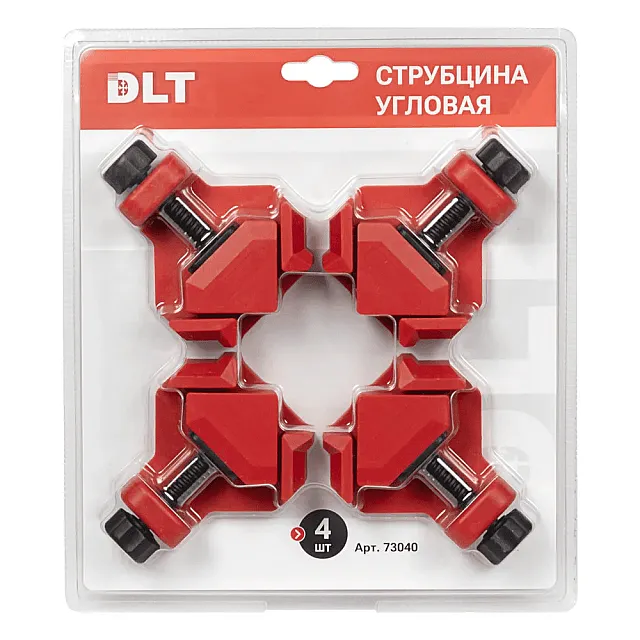 Струбцина угловая DLT 73040 4 шт