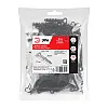 Дюбель хомут Эра NO-225-210 6-14 мм для плоского кабеля черный 50 шт