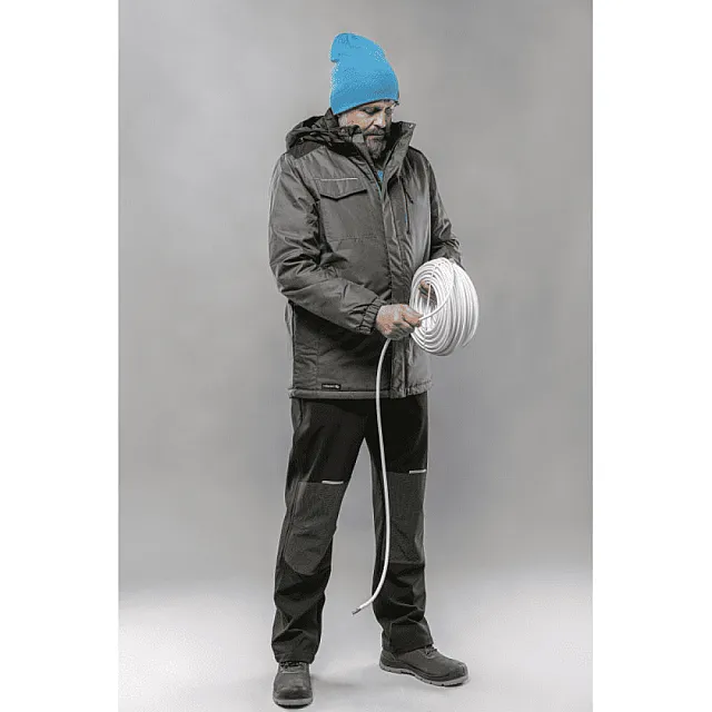 Куртка утепленная Hoegert Ren цвет графит размер 52