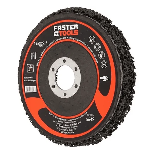 Диск шлифовальный Faster Tools 6642 войлок