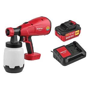 Краскораспылитель Wortex CPS 1810 ALL1 XLT SET аккумуляторный