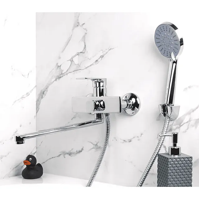 Смеситель для ванны A-five A5-0433 серия Camellia D35 хром