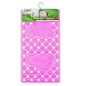 Коврик для ванной Perfecto Linea 22-643606 прямоугольный 63*33 см розовый