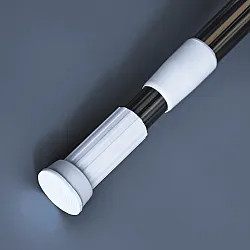 Карниз для ванной MonAmi 8007-110 раздвижной 110-200 см