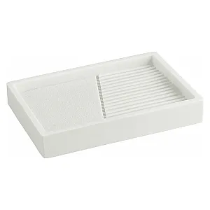 Мыльница Perfecto Linea Element 35-618402 белая