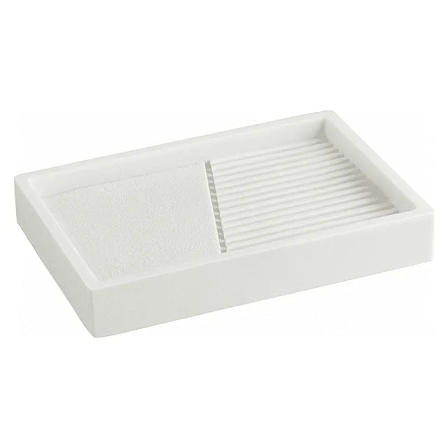 Мыльница Perfecto Linea Element 35-618402 белая