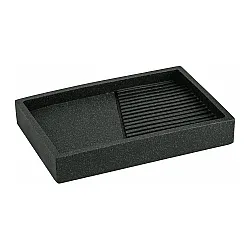 Мыльница Perfecto Linea Element 35-618403 черная