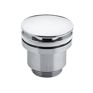 Донный клапан хром Frap F62 click/clack