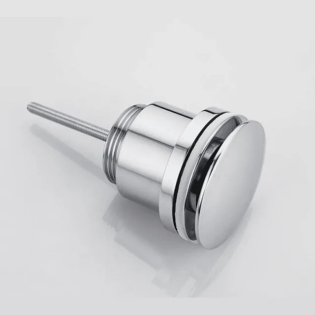 Донный клапан хром Frap F62 click/clack