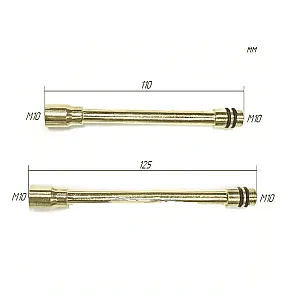 Удлинители Frap F90 для подводки к смесителю