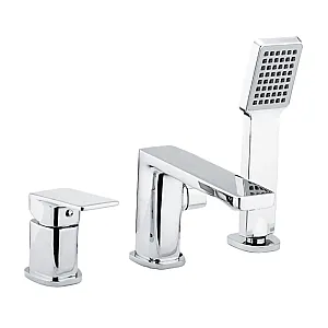 Смеситель для ванны Frap F1146 на 3 отверстия хром