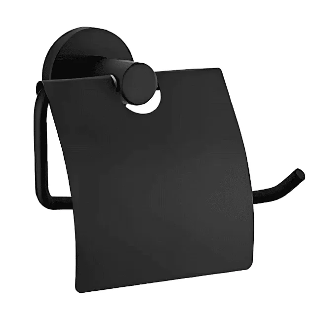 Бумагодержатель Frap F30203 черный