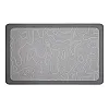 Коврик для ванной Perfecto Linea 22-508001 Diatomite grey abstract влаговпитывающий 50*80 см
