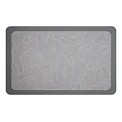 Коврик для ванной Perfecto Linea 22-508001 Diatomite grey abstract влаговпитывающий 50*80 см