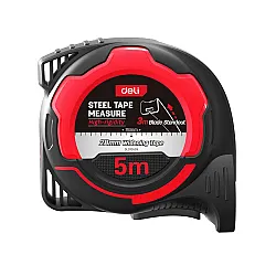 Рулетка Deli 377528 5 м* 28 мм обрезиненный корпус