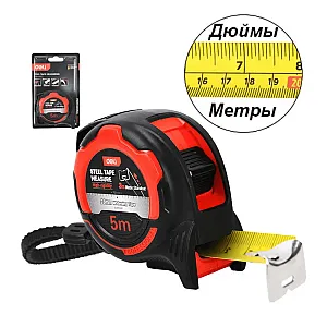 Рулетка Deli 377528 обрезиненный корпус 5 м*28 мм