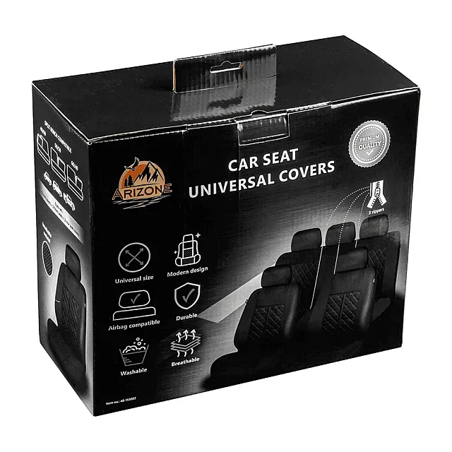 Чехлы на сиденья Arizone 40-155002 универсальные серые