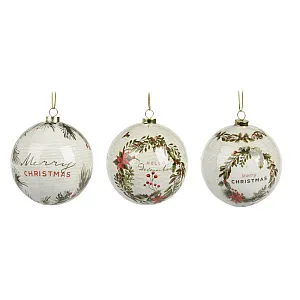 Шар елочный Christmas Decoupage APF478670 10 см