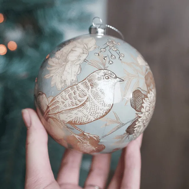 Шар елочный Koopman Chinese Decoupage APF478550 10 см